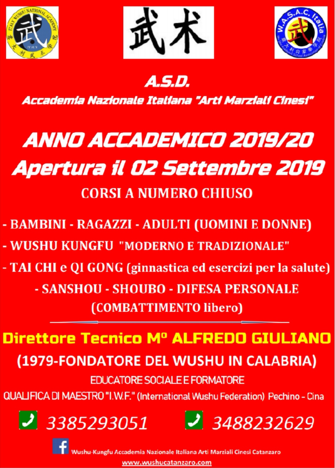 Nuovo Anno Accademico 2019/2020